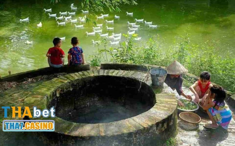 Giếng nước sâu đầy nước cũng là điềm báo tốt đẹp